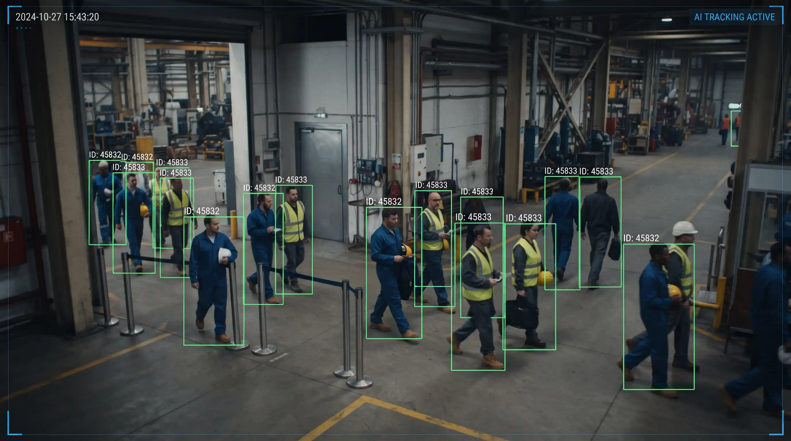 AI ON EDGE automated attendance monitoring using existing CCTV